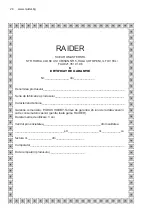 Предварительный просмотр 24 страницы Raider RD-SOG02 User Manual