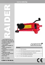 Preview for 1 page of Raider RD-TJ05 Original Instruction Manual