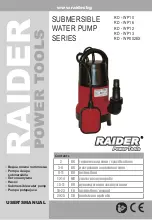 Предварительный просмотр 1 страницы Raider RD - WP10 Instruction Manual