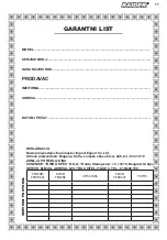 Preview for 55 page of Raider RD-WP1200S Original Instruction Manual