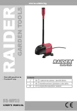 Raider RD-WP35 User Manual предпросмотр