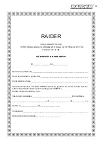 Preview for 69 page of Raider RDI-EBV06 User Manual