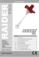 Raider RDP-HM03 User Manual preview