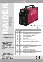 Raider RDP-IW23 User Manual preview