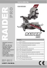 Raider RDP-MS11 User Manual preview