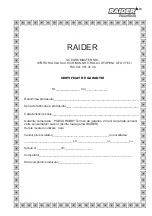 Preview for 83 page of Raider RDP-RSA04 User Manual