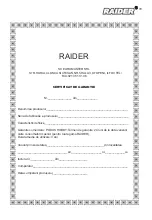 Preview for 79 page of Raider RDP-SBRH20 User Manual