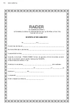 Предварительный просмотр 58 страницы Raider RDP-SHG20 User Manual