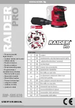Raider RDP-SRSA20 User Manual preview