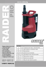 Preview for 1 page of Raider RDP-WP28 User Manual