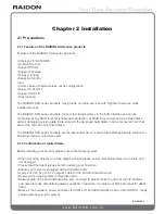 Preview for 7 page of Raidon GR2880-8S-U5 User Manual