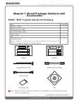 Preview for 3 page of Raidon iR2620-2S-S2 User Manual