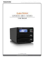 Raidon SafeTANK GR3630-SB3 User Manual preview