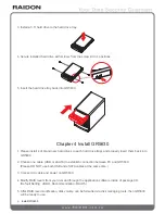 Preview for 6 page of Raidon SafeTANK GR5630-SB3 User Manual