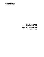 Raidon SafeTANK GR5630-SB3+ User Manual preview