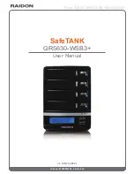 Raidon SafeTANK GR5630-WSB3+ User Manual preview