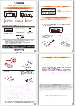 Preview for 2 page of Raidon SafeTANK GT2660-TB3 Quick Installation Manual