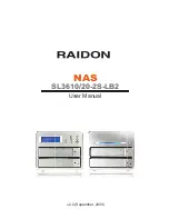 Raidon SL3610-2S-LB2 User Manual preview