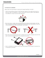 Preview for 9 page of Raidon SL3650-LB2 SafeTANK User Manual