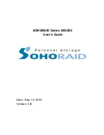 Raidon SOHORAID Series SR3500 User Manual preview