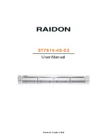 Raidon ST7610-4S-S2 User Manual preview