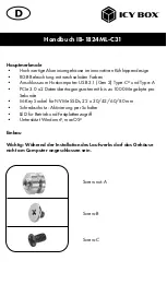 Preview for 15 page of RaidSonic Technology Icy Box IB-1824ML-C31 Manual