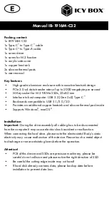 Preview for 7 page of RaidSonic Technology Icy Box IB-1916M-C32 Manual