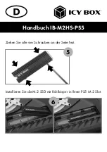 Preview for 15 page of RaidSonic Technology ICY BOX IB-M2HS-PS5 Manual