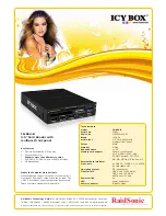 RaidSonic IB-864-B Brochure & Specs preview