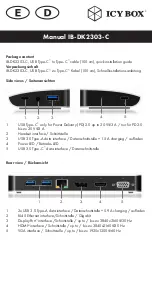 Предварительный просмотр 6 страницы RaidSonic IB-DK2303-C User Manual