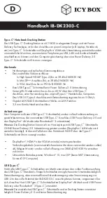 Preview for 11 page of RaidSonic IB-DK2303-C User Manual