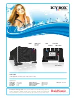 Preview for 2 page of RaidSonic IB-RD3219StU3-B Specifications