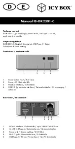 Preview for 8 page of RaidSonic Icy Box IB-DK2301-C Manual