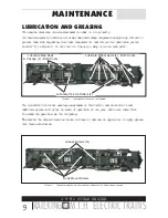 Предварительный просмотр 9 страницы Rail King 2-8-8-2 Steam Engine Instruction Manual