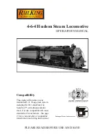 Preview for 1 page of Rail King 4-6-4 Hudson Steam Locomotive Operator'S Manual