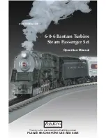 Preview for 1 page of Rail King 6-8-6 BANTAM TURBINE Steam Engine Operation Manual