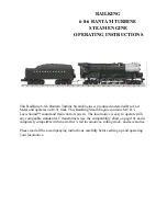 Preview for 1 page of Rail King 6-8-6 BANTAM TURBINESTEAM ENGINE Operating Instructions Manual