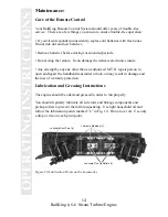 Preview for 14 page of Rail King 6-8-6
STEAM TURBINE WITH
PROTO-SOUND 2.0
READY-TO-RUN TRAIN SET Operating Instructions Manual