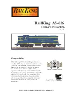 Rail King AS-616 Operator'S Manual preview