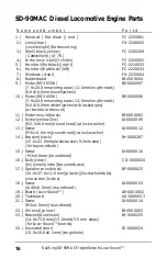 Preview for 16 page of Rail King Caterpillar SD-90MAC Operation Manual