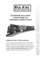 Preview for 1 page of Rail King Docksider 0-4-0 Operating Instructions Manual