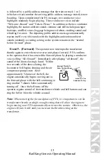 Preview for 13 page of Rail King Genesis Diesel Engine Operating Instructions Manual