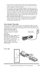 Preview for 13 page of Rail King Genesis Operation Manual