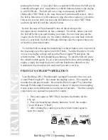 Preview for 6 page of Rail King NW-2 Operating Instrutions