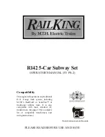 Preview for 1 page of Rail King R142 5 Owner'S Manual