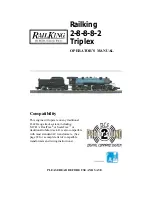 Rail King Railking 2-8-8-8-2 Triplex Operator'S Manual preview