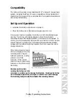 Preview for 3 page of Rail King Trolley Car Operating Instructions Manual