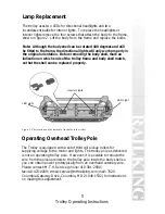 Preview for 5 page of Rail King Trolley Car Operating Instructions Manual