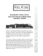 Preview for 1 page of Rail King USRA 2-8-8-2 Operating Instructions Manual