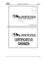 Предварительный просмотр 14 страницы RAIMONDI BERTA ADV Manual